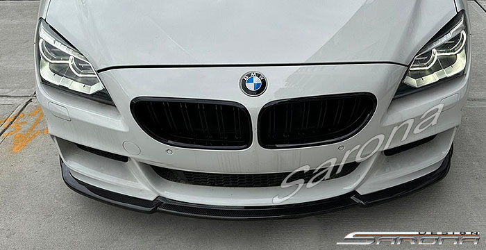 Custom BMW 6 Series  Coupe & Convertible Front Lip/Splitter (2012 - 2019) - $475.00 (Part #BM-098-FA)